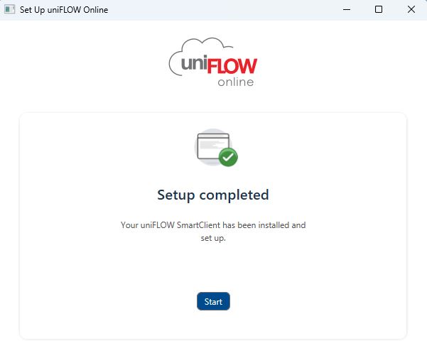 6 - Klik op Start om de smartclient te starten.JPG